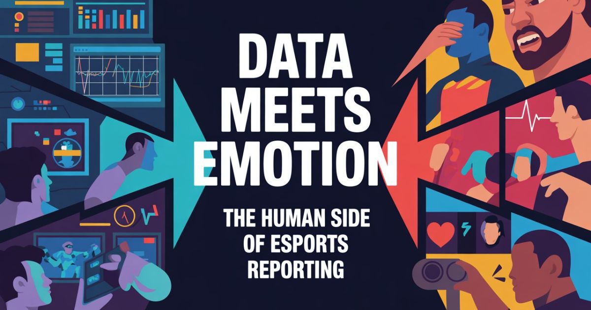 Data Meets Emotion: The Human Side of Esports Reporting